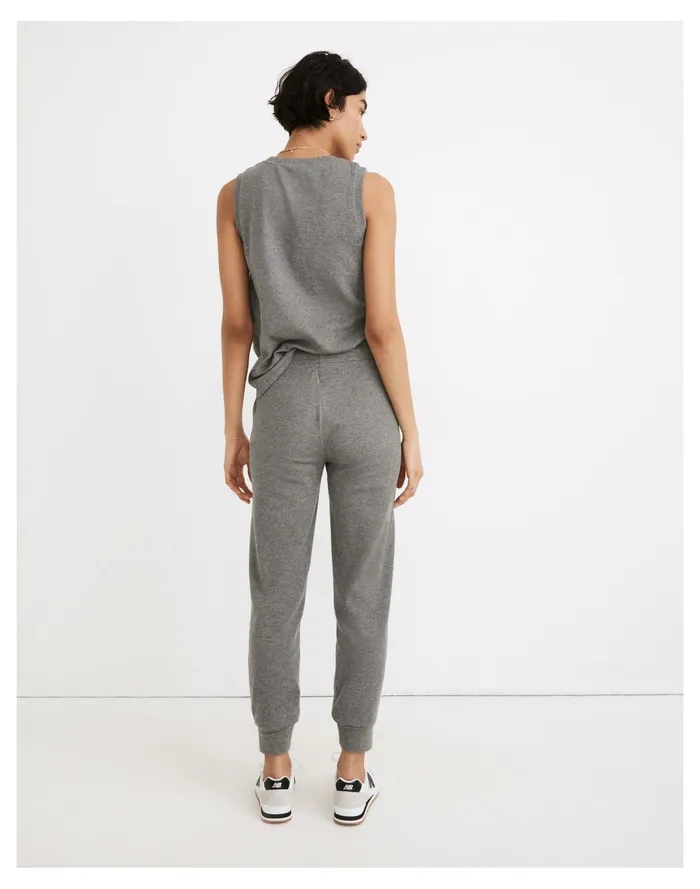 Women MWL Breeze Slim Joggers Heather Zinc Madewell Pajamas Women MWL Breeze Slim Joggers Heather Zinc Madewell Pajamas