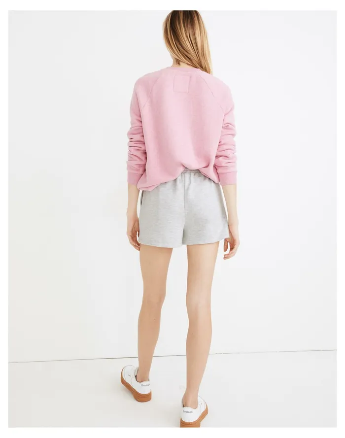 Women MWL Superbrushed Easygoing Sweatshorts Icy Hthr Madewell MWL Athleisure Women MWL Superbrushed Easygoing Sweatshorts Icy Hthr Madewell MWL Athleisure