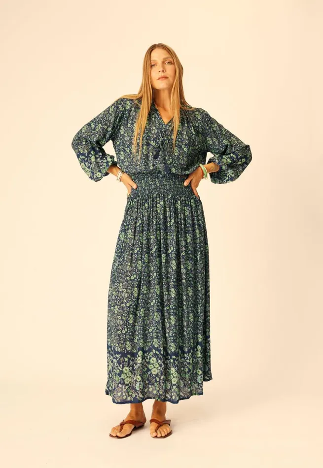 Women Natalie Martin Bottoms Bella Skirt Petite Fleur Marine