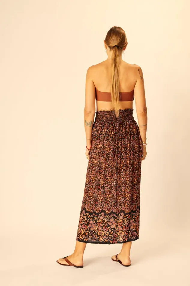 Women Natalie Martin Bottoms Bella Skirt Petite Fleur Noire