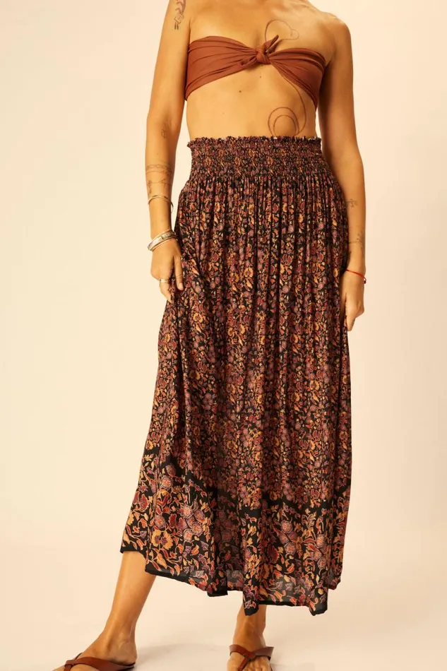 Women Natalie Martin Bottoms Bella Skirt Petite Fleur Noire