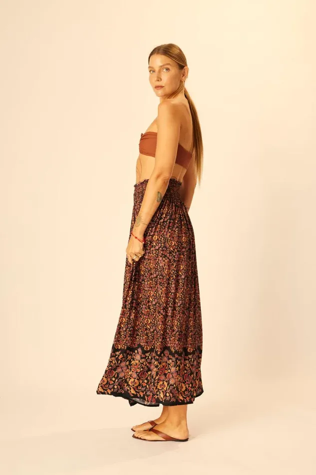 Women Natalie Martin Bottoms Bella Skirt Petite Fleur Noire