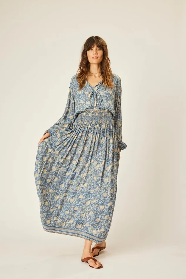 Women Natalie Martin Bottoms Bella Skirt Water Lily Blue