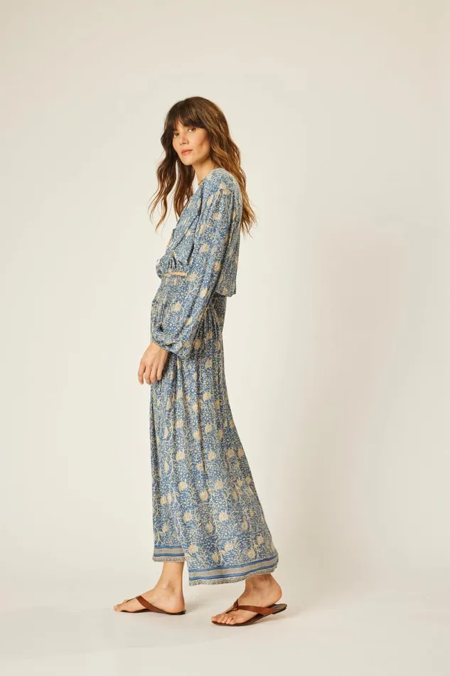 Women Natalie Martin Bottoms Bella Skirt Water Lily Blue