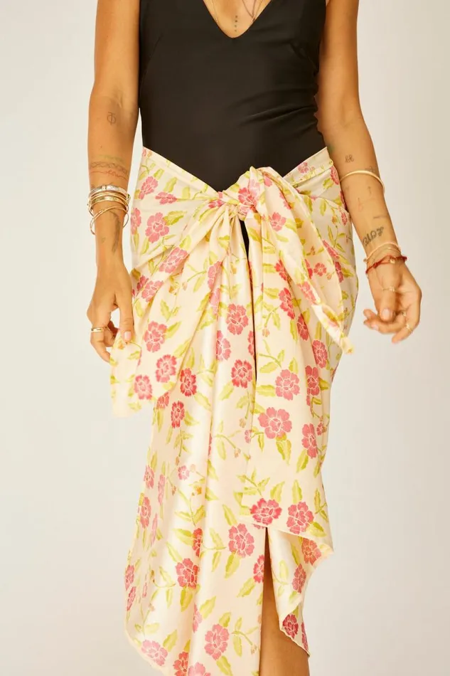 Women Natalie Martin Bottoms Sarong Prairie Dusty Crimson