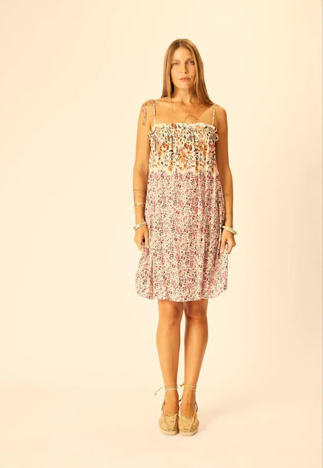 Women Natalie Martin Dresses Donna Dress Petite Fleur Aubergine