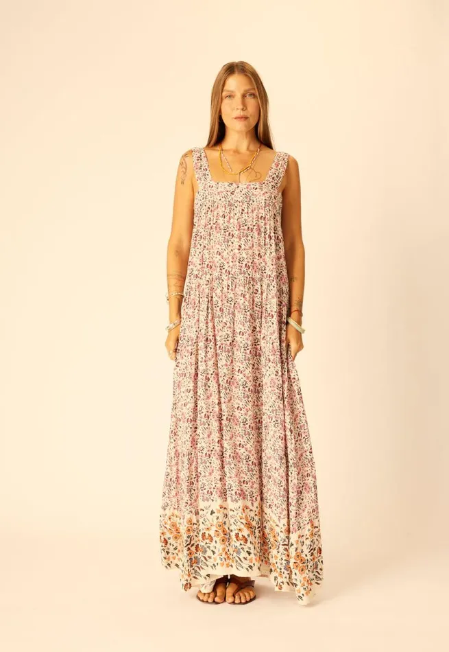 Women Natalie Martin Dresses Jasmine Maxi Petite Fleur Rose
