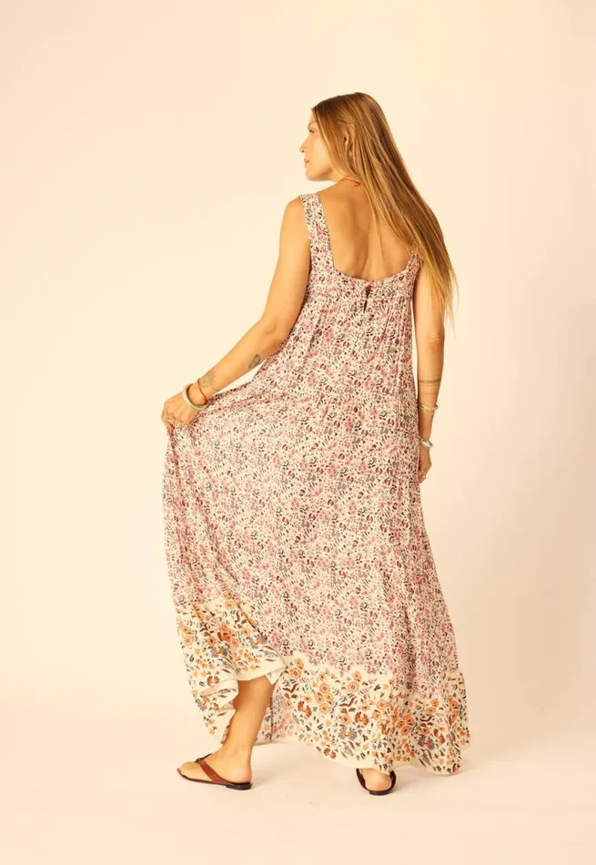 Women Natalie Martin Dresses Jasmine Maxi Petite Fleur Rose