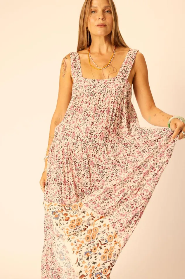 Women Natalie Martin Dresses Jasmine Maxi Petite Fleur Rose