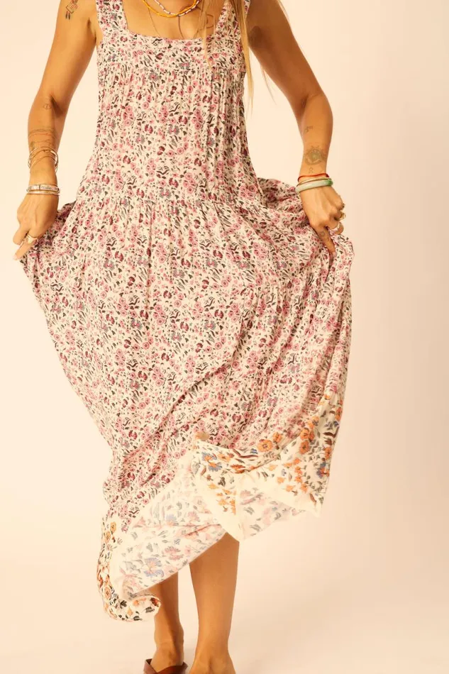 Women Natalie Martin Dresses Jasmine Maxi Petite Fleur Rose
