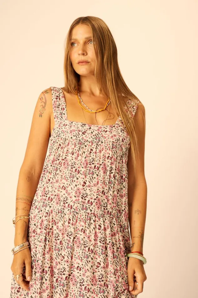 Women Natalie Martin Dresses Jasmine Maxi Petite Fleur Rose