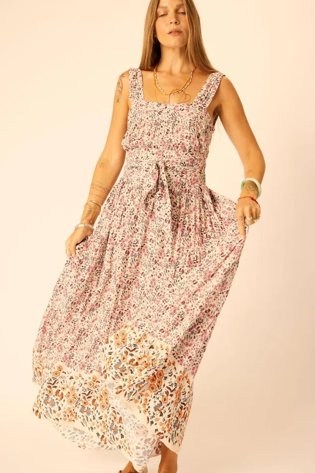 Women Natalie Martin Dresses Jasmine Maxi Petite Fleur Rose