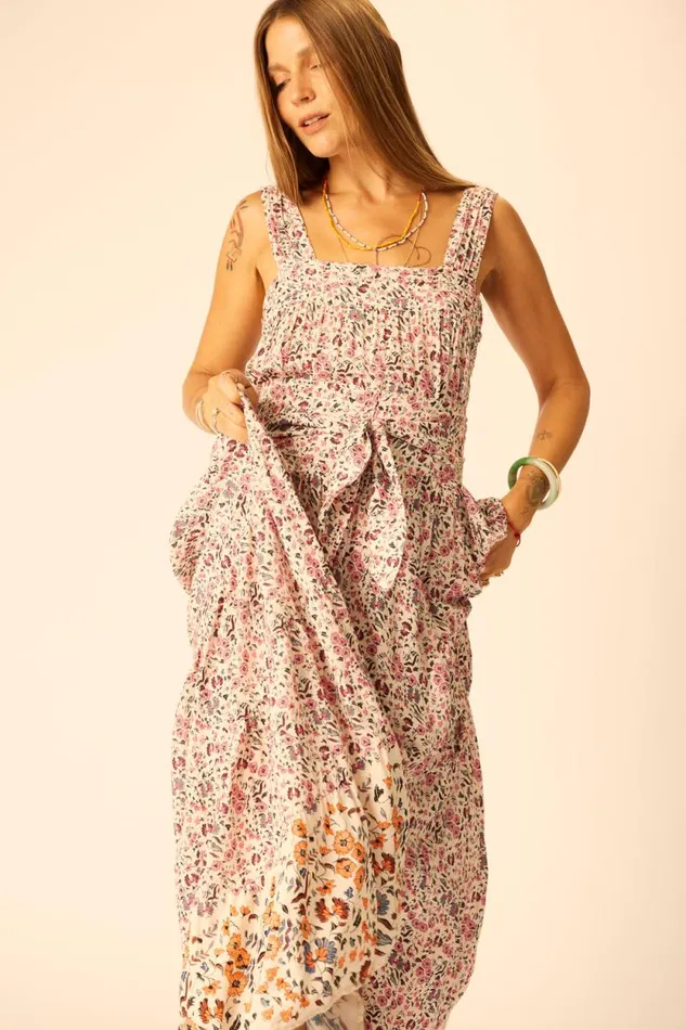 Women Natalie Martin Dresses Jasmine Maxi Petite Fleur Rose