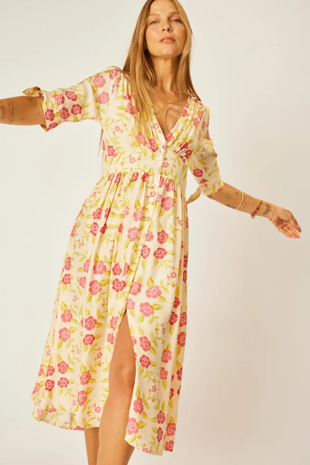 Women Natalie Martin Dresses Layla Dress Prairie Dusty Crimson