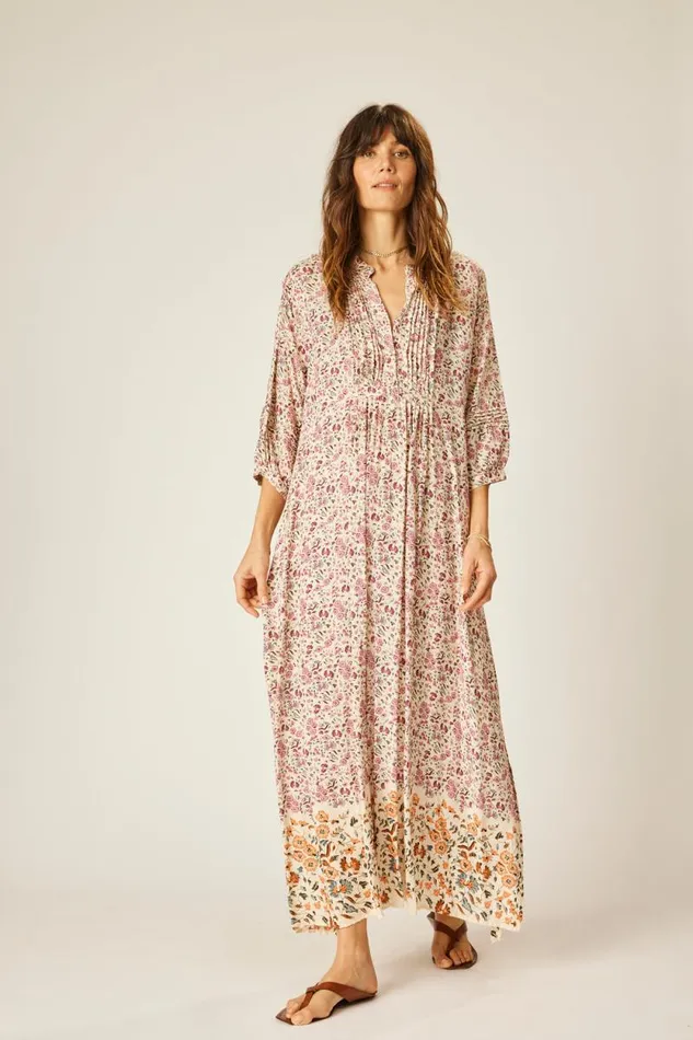 Women Natalie Martin Dresses Sammie Maxi Petite Fleur Rose