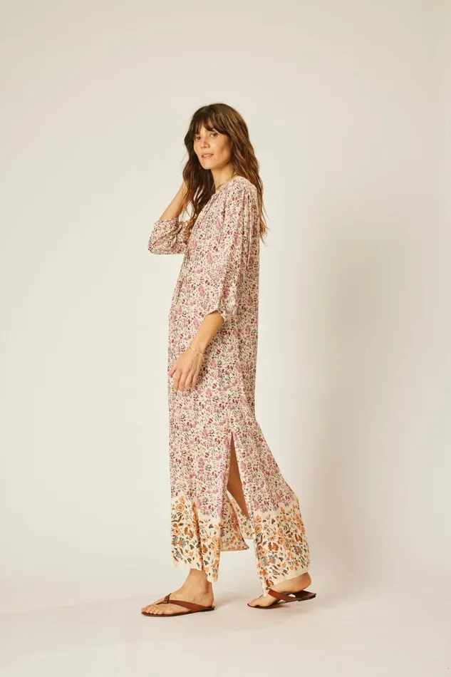 Women Natalie Martin Dresses Sammie Maxi Petite Fleur Rose