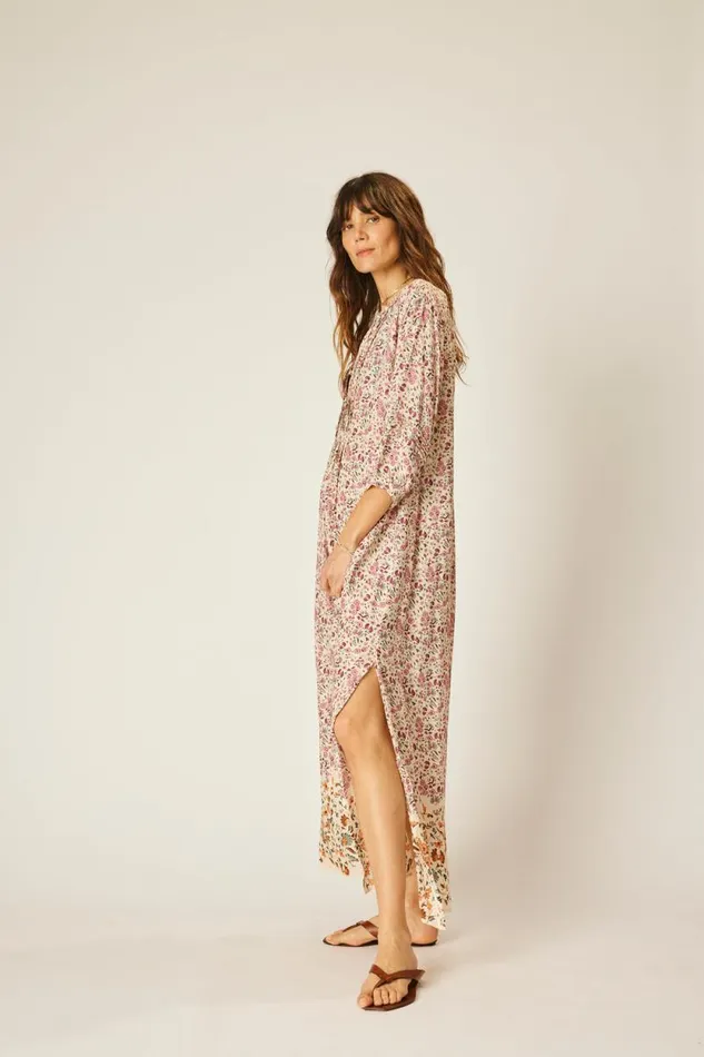 Women Natalie Martin Dresses Sammie Maxi Petite Fleur Rose