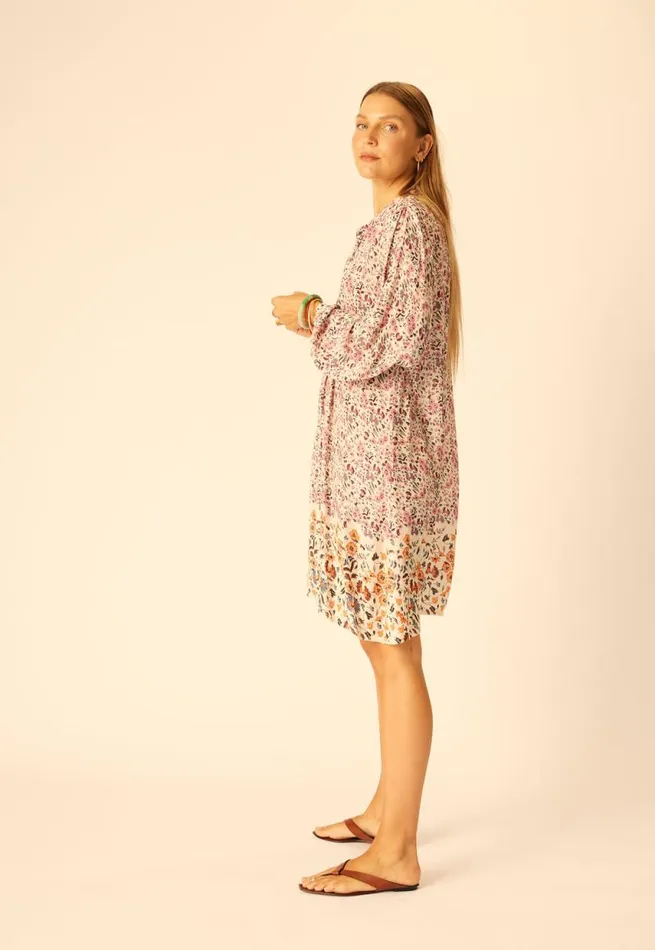 Women Natalie Martin Dresses Sammie Short Dress Petite Fleur Rose