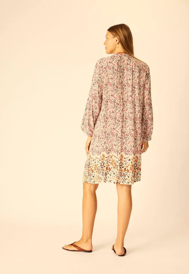 Women Natalie Martin Dresses Sammie Short Dress Petite Fleur Rose