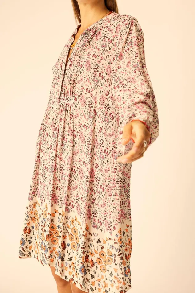 Women Natalie Martin Dresses Sammie Short Dress Petite Fleur Rose