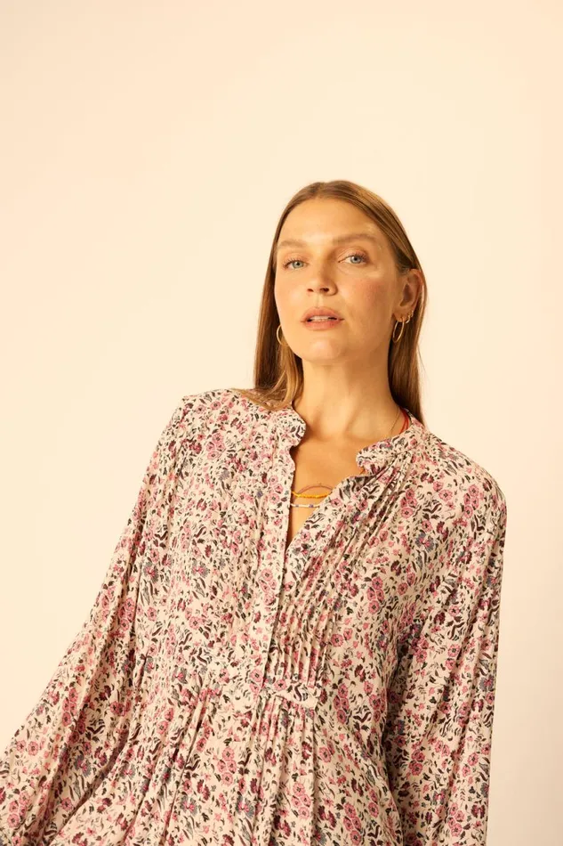 Women Natalie Martin Dresses Sammie Short Dress Petite Fleur Rose