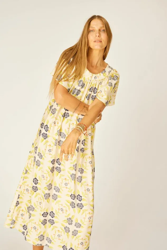 Women Natalie Martin Dresses Sienna Dress Prairie Indigo