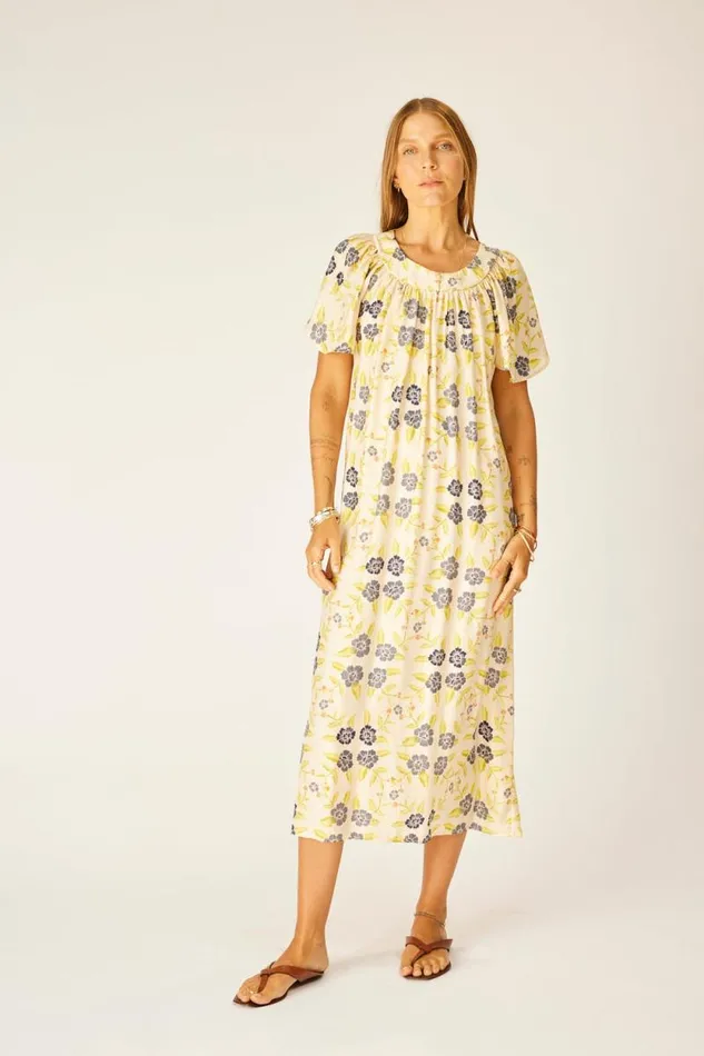 Women Natalie Martin Dresses Sienna Dress Prairie Indigo