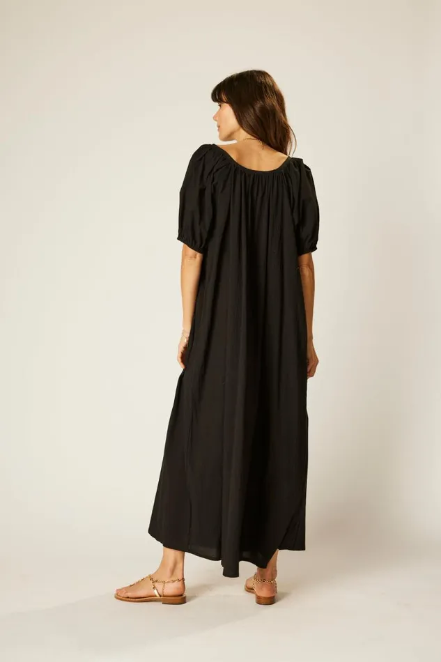 Women Natalie Martin Dresses Vivi Dress Black Silk