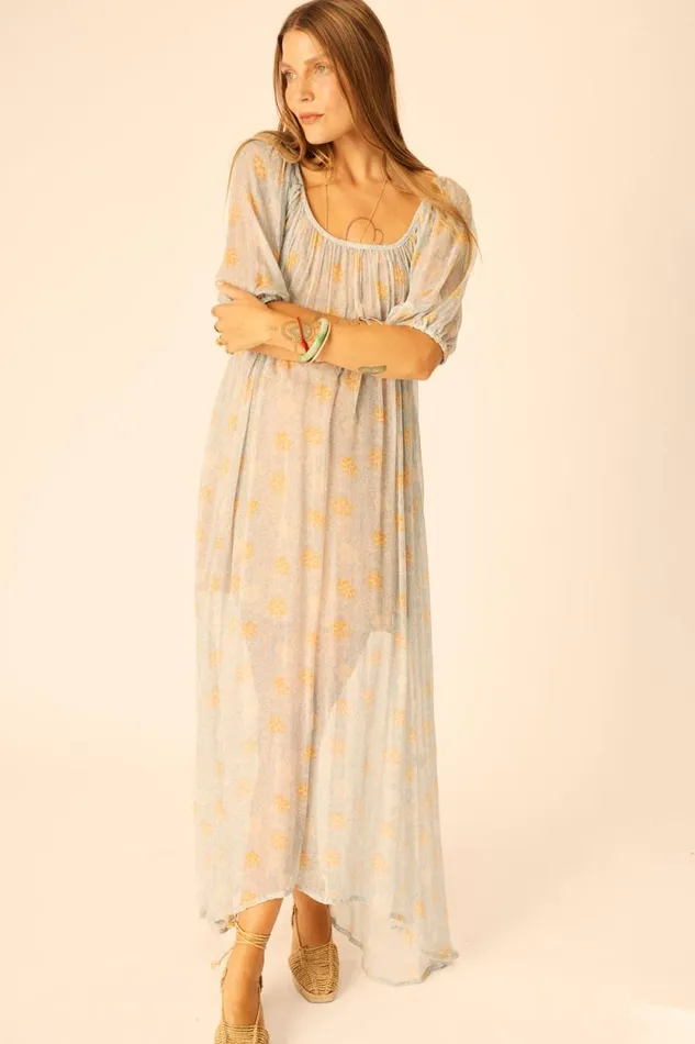 Women Natalie Martin Dresses Vivi Dress Snowflake Tangerine