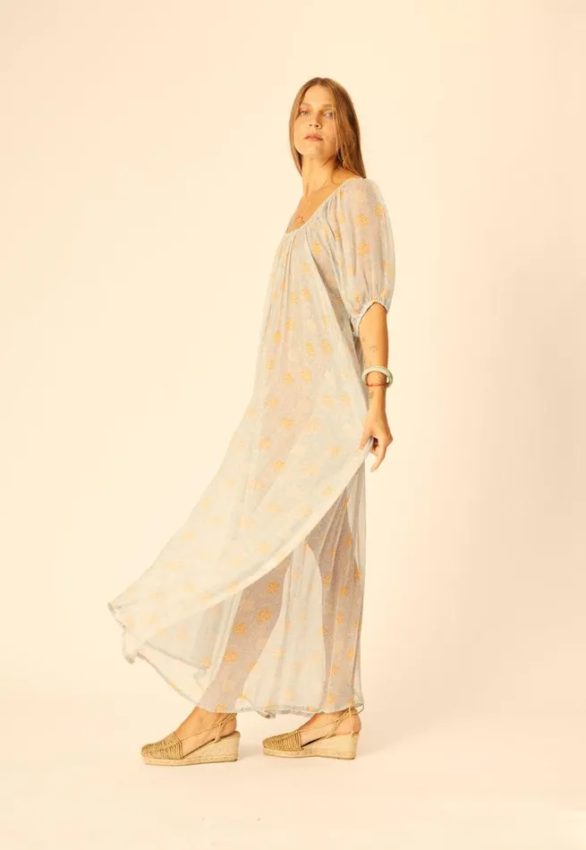 Women Natalie Martin Dresses Vivi Dress Snowflake Tangerine