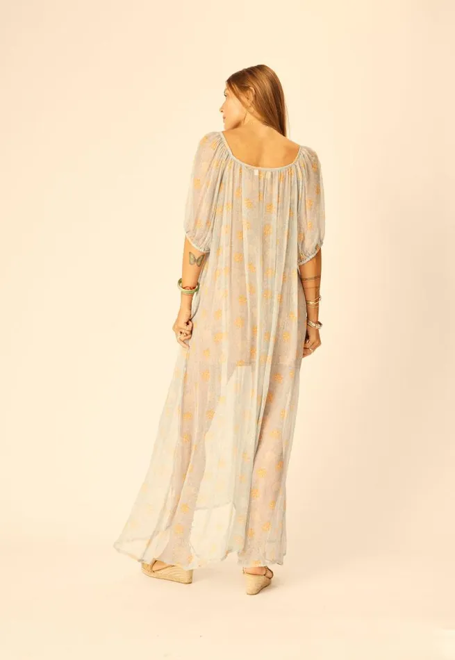 Women Natalie Martin Dresses Vivi Dress Snowflake Tangerine