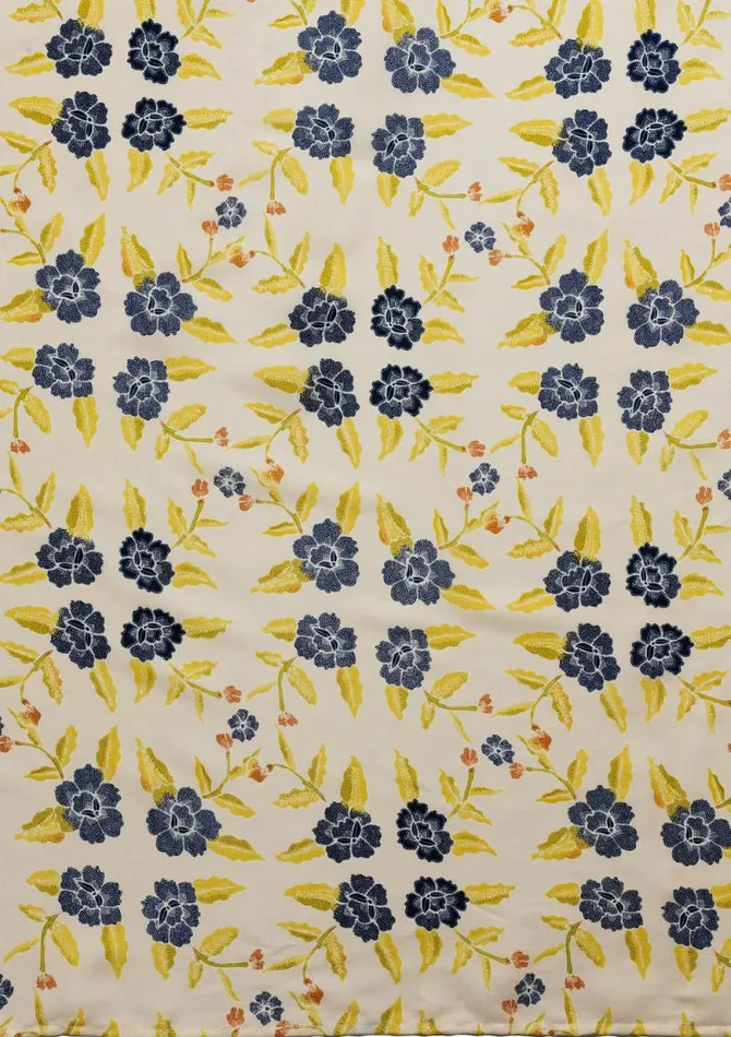 Women Natalie Martin Square Scarf Prairie Indigo
