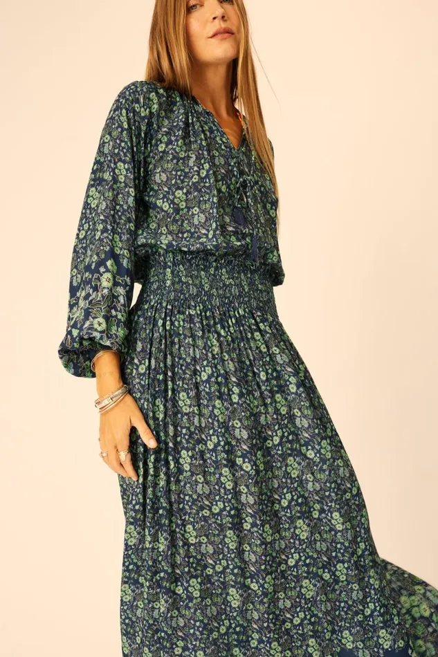 Women Natalie Martin Tops Amelia Top Petite Fleur Marine