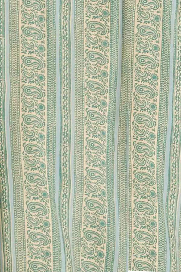 Women Natalie Martin Tops Kevin Shirt Paisley Stripe Pool
