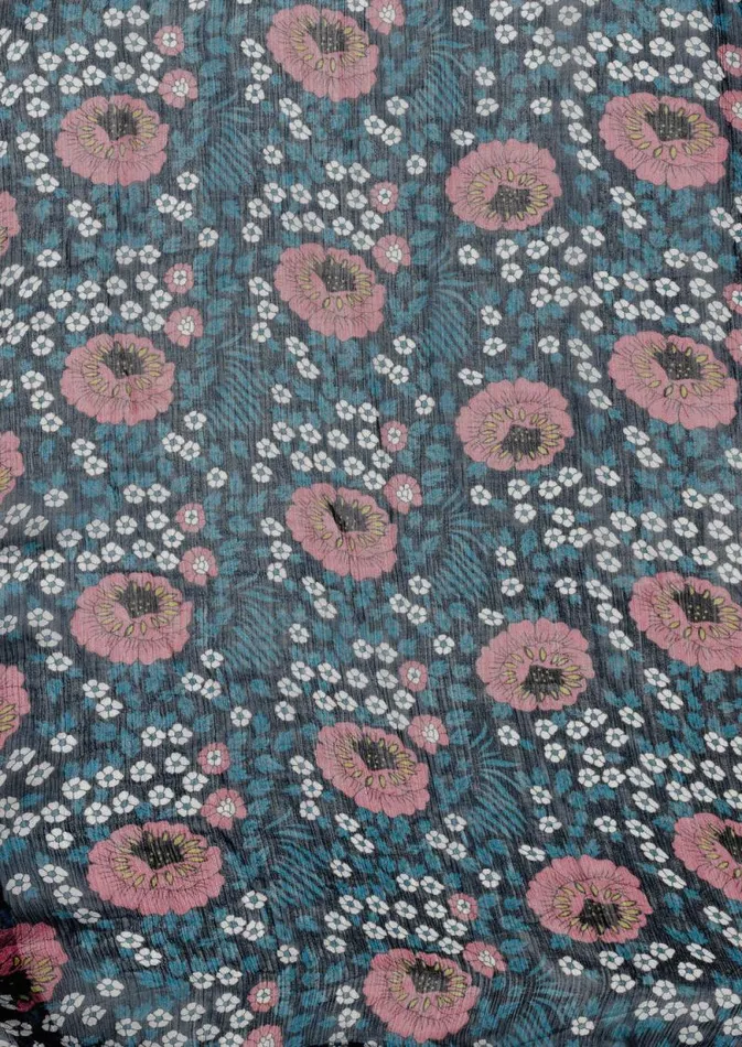 Women Natalie Martin Tops Violet Top Vintage Flowers Indigo