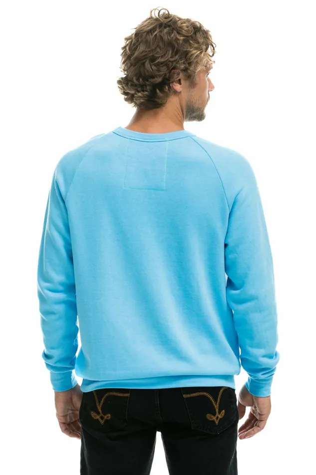 Women NEVER STOP CHASING RAINBOWS CREW SWEATSHIRT 8211 SKY Aviator Nation UnisexCrewSweatshirt Women NEVER STOP CHASING RAINBOWS CREW SWEATSHIRT 8211 SKY Aviator Nation UnisexCrewSweatshirt
