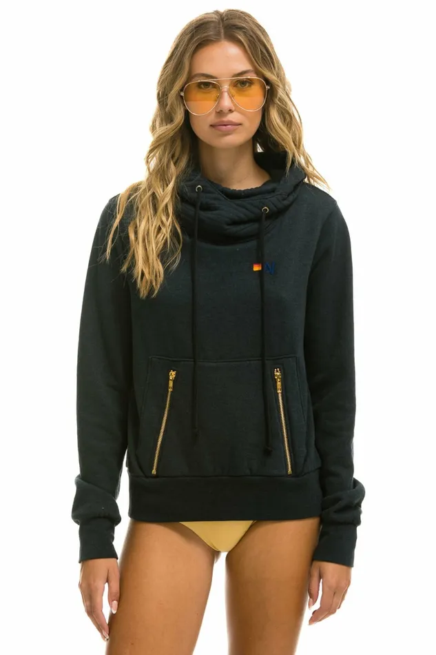 Women NINJA PULLOVER HOODIE 8211 CHARCOAL Aviator Nation Hoodies Women NINJA PULLOVER HOODIE 8211 CHARCOAL Aviator Nation Hoodies