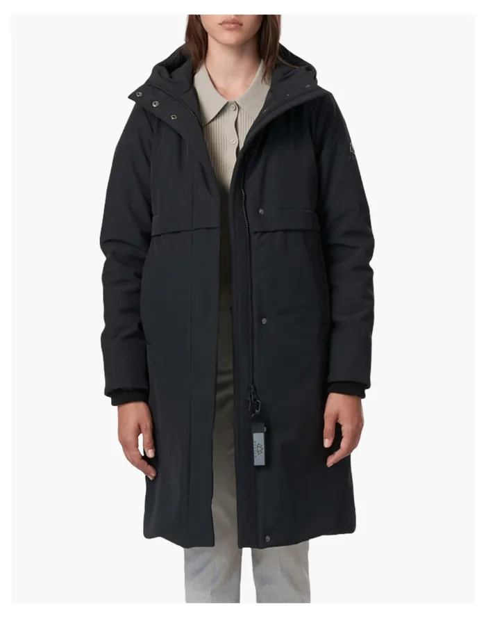 Women Norden Inga Parka Coat Black Madewell Jackets Women Norden Inga Parka Coat Black Madewell Jackets