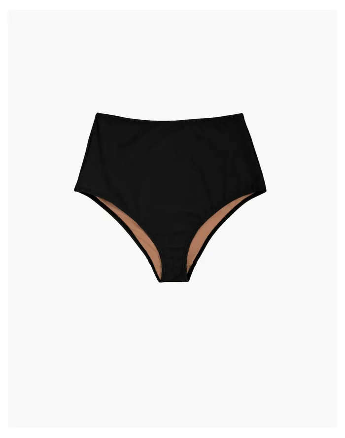 Women NU SWIM Basic High Bottom Black Madewell Swim