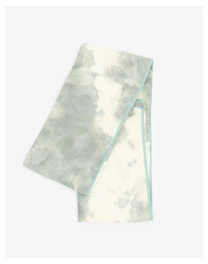 Women Oak And Reed Tie Dye Microfiber Yoga Towel Green Multi Madewell MWL Athleisure Women Oak And Reed Tie Dye Microfiber Yoga Towel Green Multi Madewell MWL Athleisure