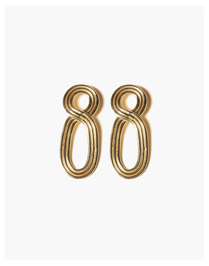 Women Odette Linnea Earrings Brass Madewell Earrings Women Odette Linnea Earrings Brass Madewell Earrings