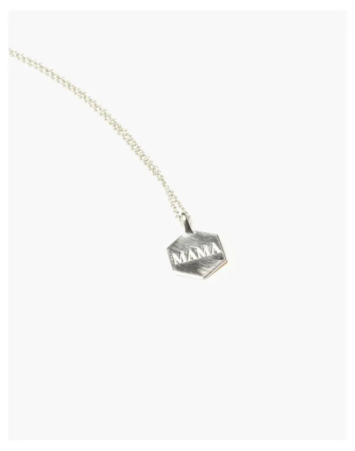 Women Odette Mama Necklace Silver Madewell Necklaces