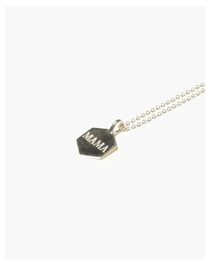 Women Odette Mama Necklace Silver Madewell Necklaces Women Odette Mama Necklace Silver Madewell Necklaces