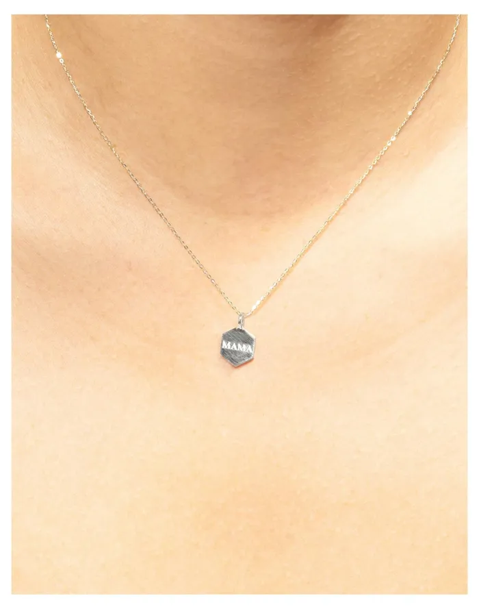 Women Odette Mama Necklace Silver Madewell Necklaces Women Odette Mama Necklace Silver Madewell Necklaces