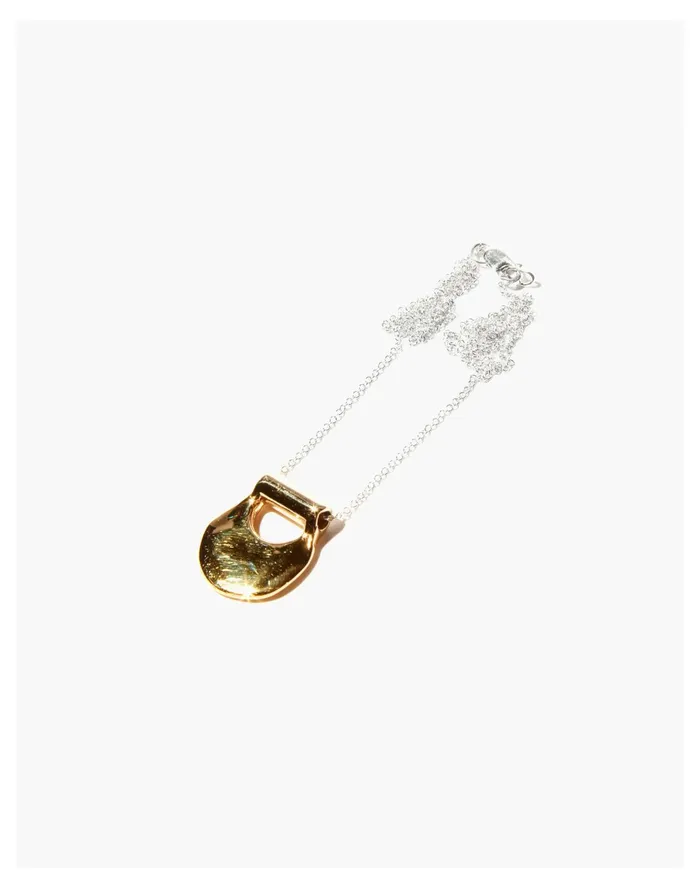 Women Odette New York Mini Canyon Pendant Necklace Gold Madewell Necklaces