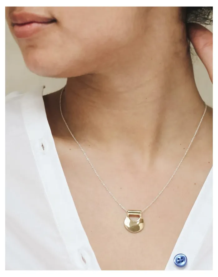 Women Odette New York Mini Canyon Pendant Necklace Gold Madewell Necklaces Women Odette New York Mini Canyon Pendant Necklace Gold Madewell Necklaces
