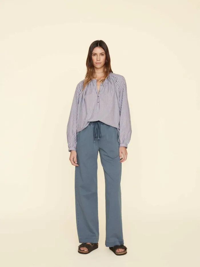 Women Pants and Jumpsuits Xirena Blue Storm Dash Twill Pant