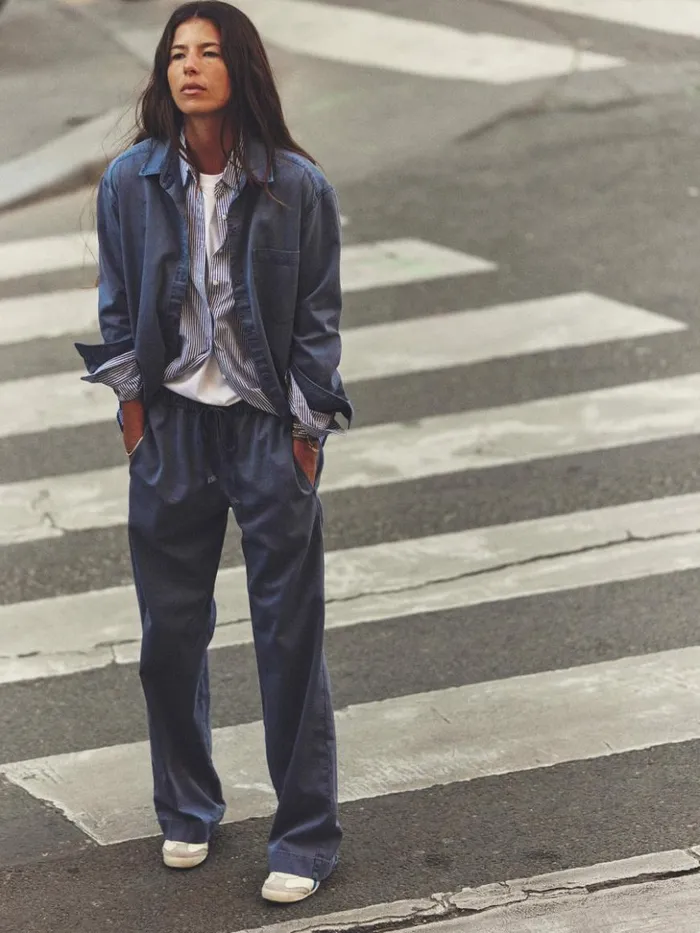 Women Pants and Jumpsuits Xirena Blue Storm Dash Twill Pant