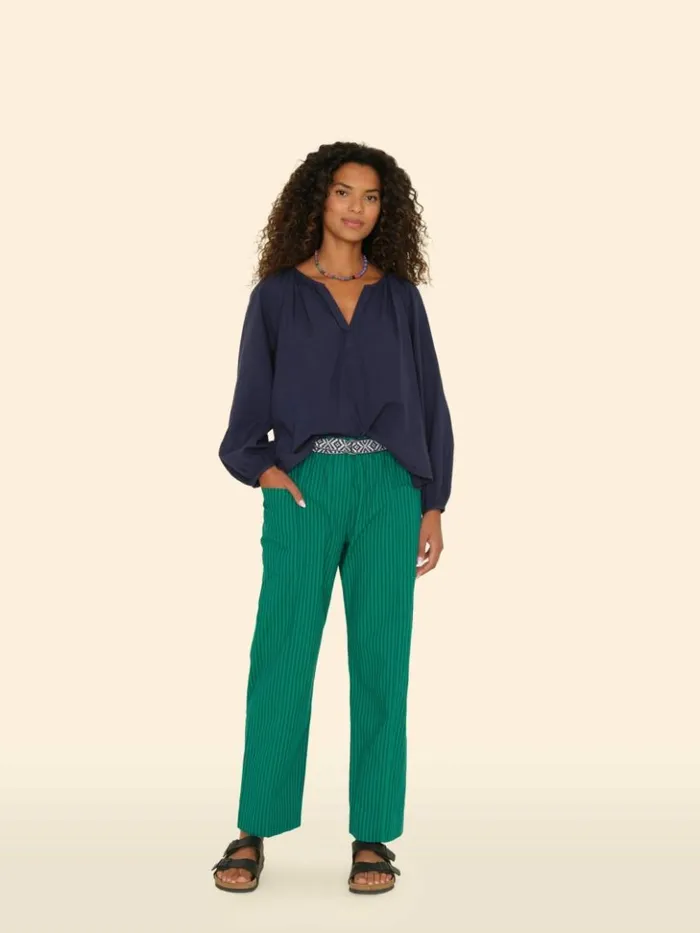 Women Pants and Jumpsuits Xirena Pine Blue Jake Pant