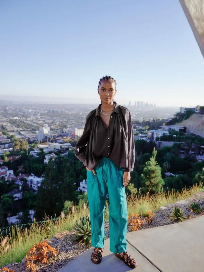 Women Pants and Jumpsuits Xirena Pine Blue Jake Pant